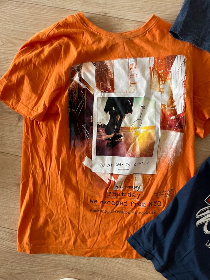 lot garçon t shirt marcel taille 158/164 - photo numéro 3