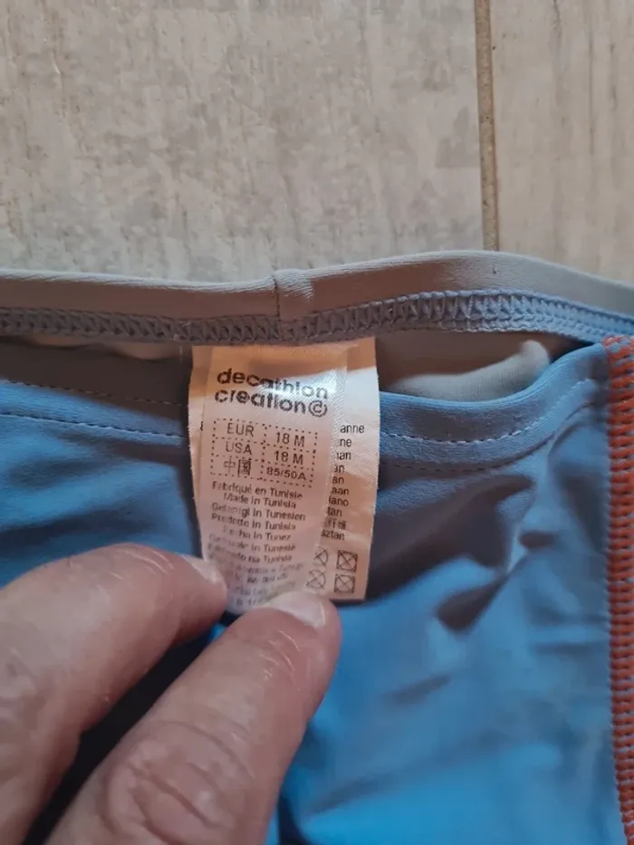 Boxer maillot de bain short garçon 18 mois - photo numéro 2