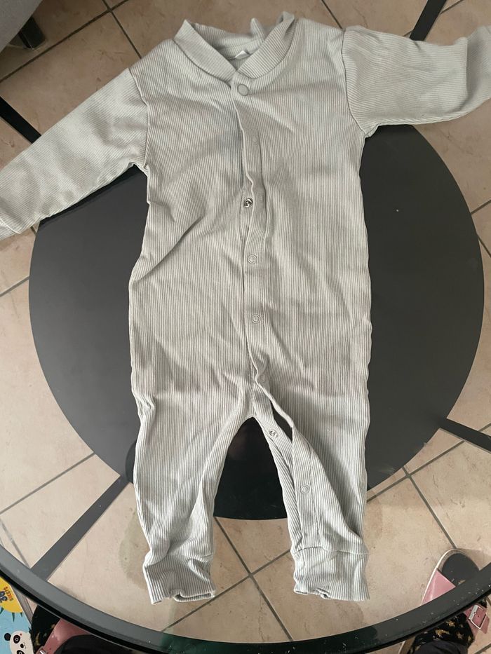 Lot Pyjama effet côtelé - photo numéro 2