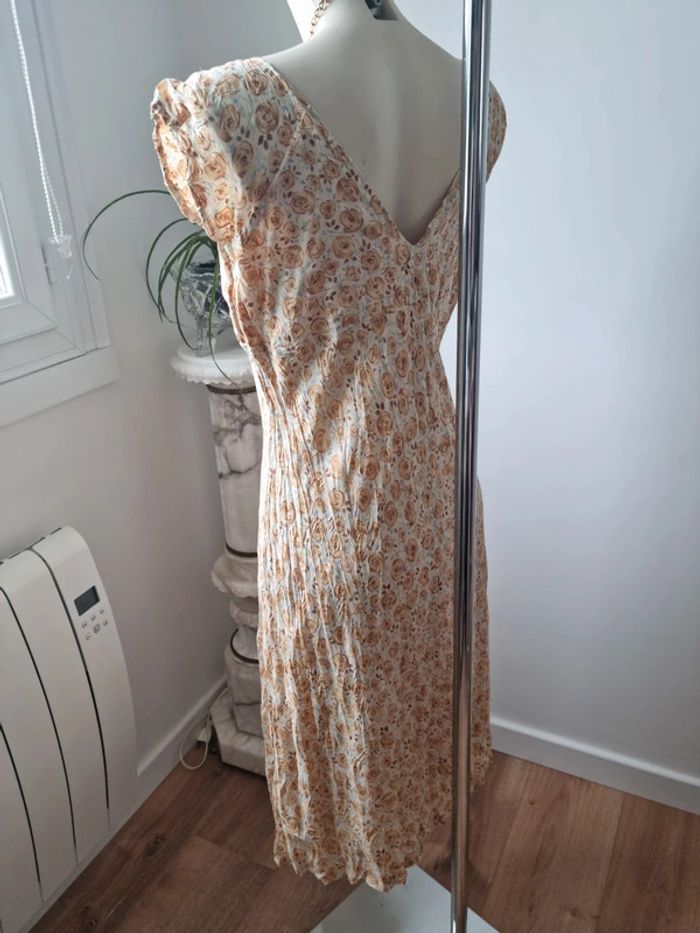 Robe longue fleurie Vintage année '80 - photo numéro 12