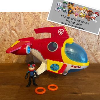 Sous Marin Sub Patroller sonore et lumineux avec Ryder et ses 2 bouées de la Pat Patrouille