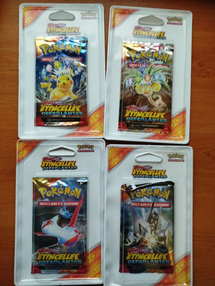 Arset pokemon ev08 étincelles déferlantes en français