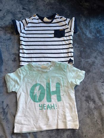 Lot de 2 tee shirt