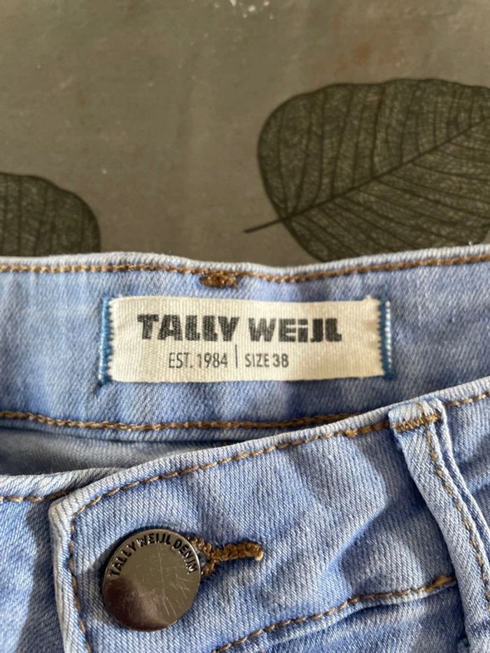 Short bleu clair Tally Weijl 38 - photo numéro 3