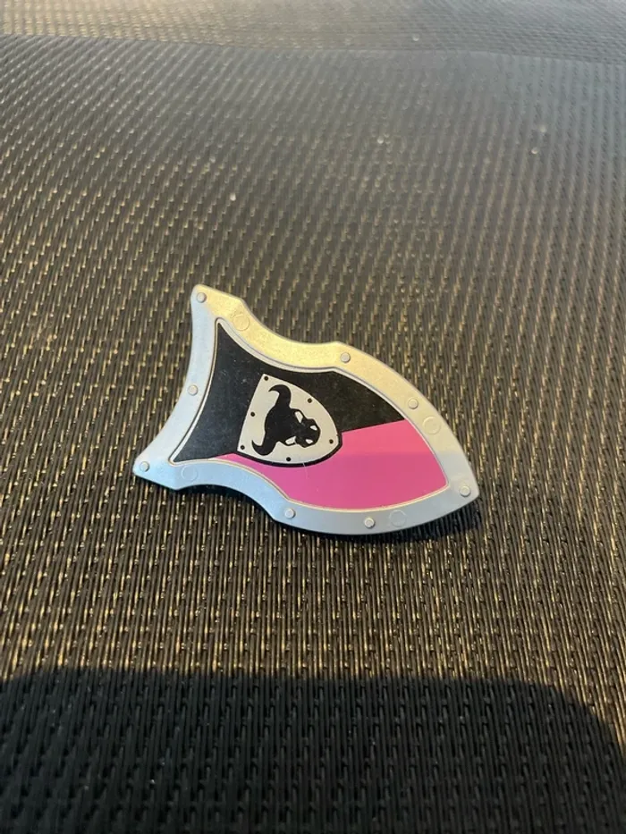 Playmobil bouclier 4436 7762 tournoi chevalier du taureau moyen âge château citadelle forteresse - photo numéro 2