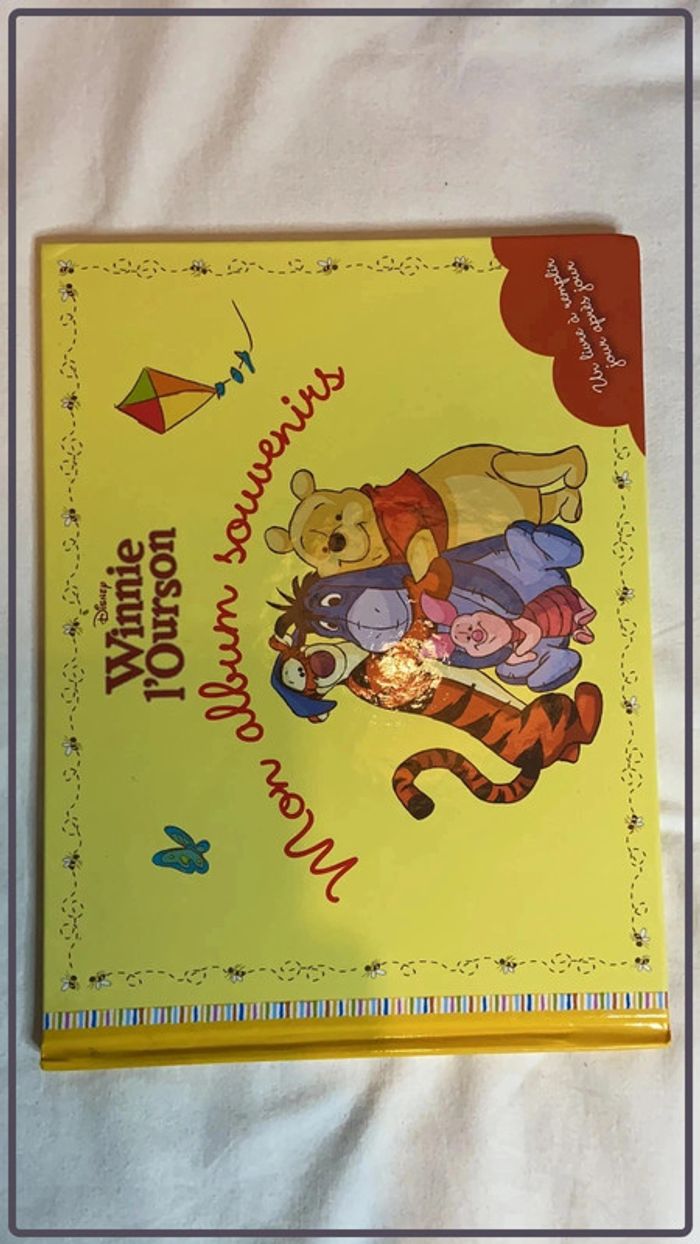 Livre mon album souvenirs Winnie l’ourson - photo numéro 2