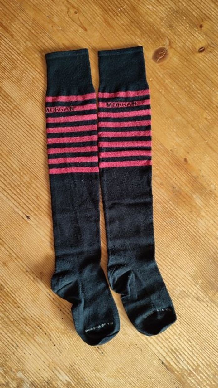 Chaussettes hautes - taille unique - Morgan