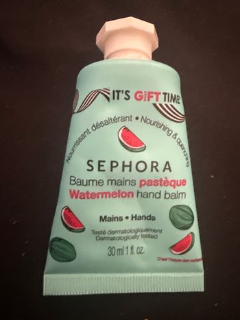 Baume crème mains Sephora 