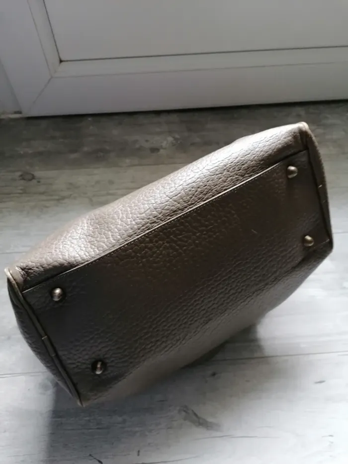 Sac à main cuir véritable Maurizio Taiuti - photo numéro 4