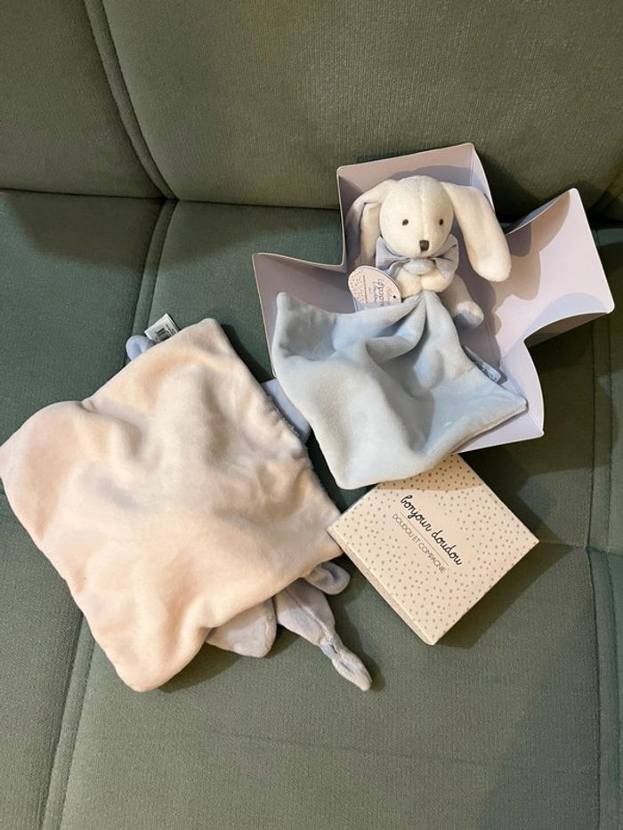Doudou bleu Doudou et compagnie - photo numéro 5