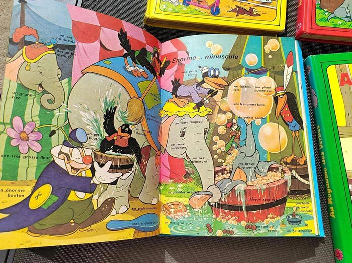 45 € Collection vintage 1978 4 tomes Walt Disney - photo numéro 6