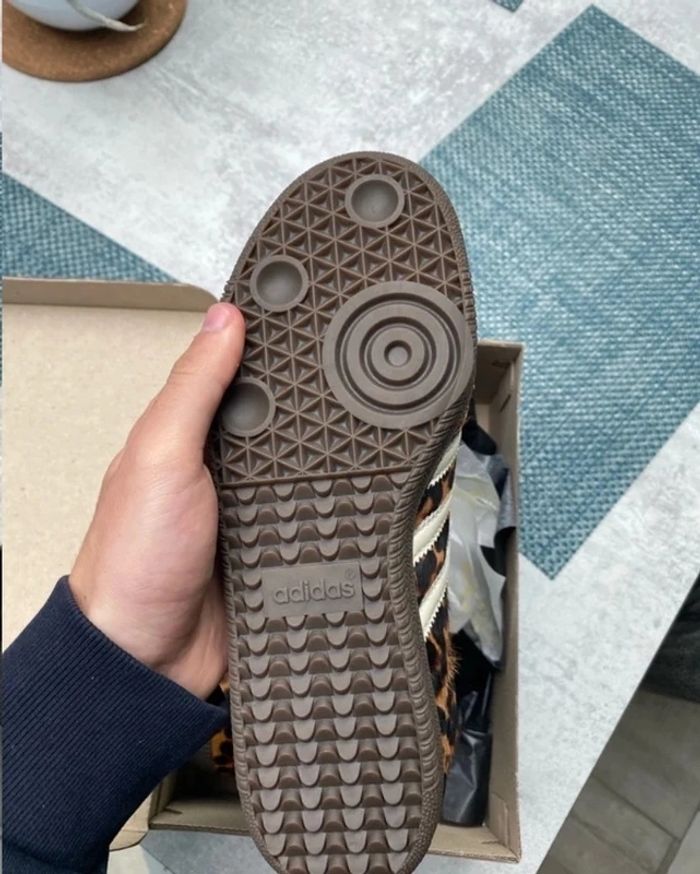 Adidas Sanba OG Rouge Leopard 37 - photo numéro 5