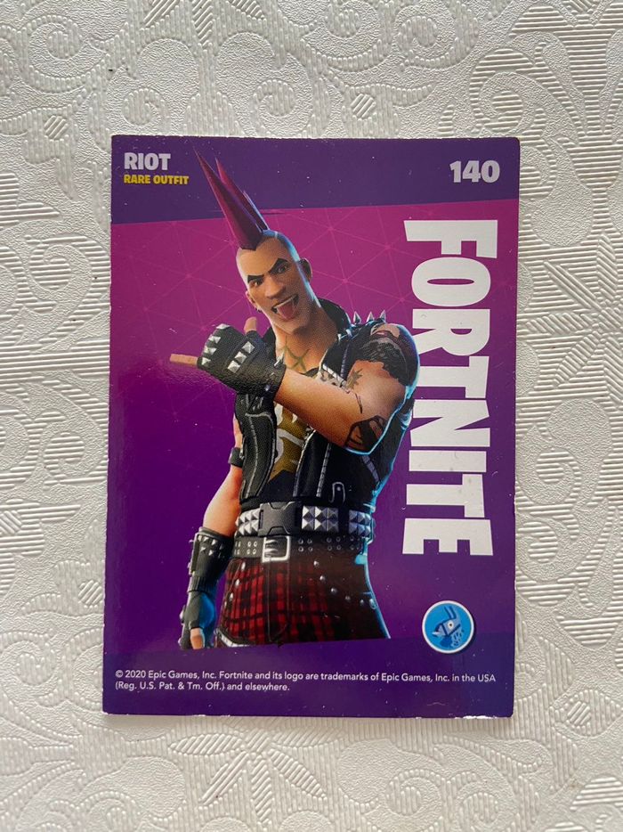 carte fortnite Riot 140