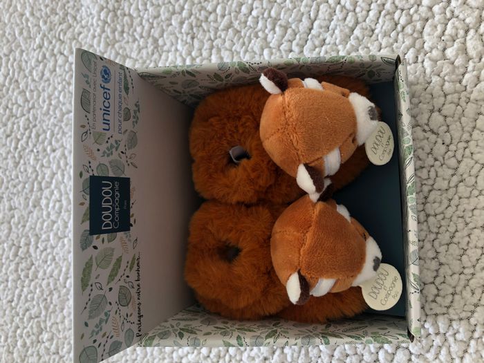 Doudou & Compagnie - chausson panda roux - photo numéro 3