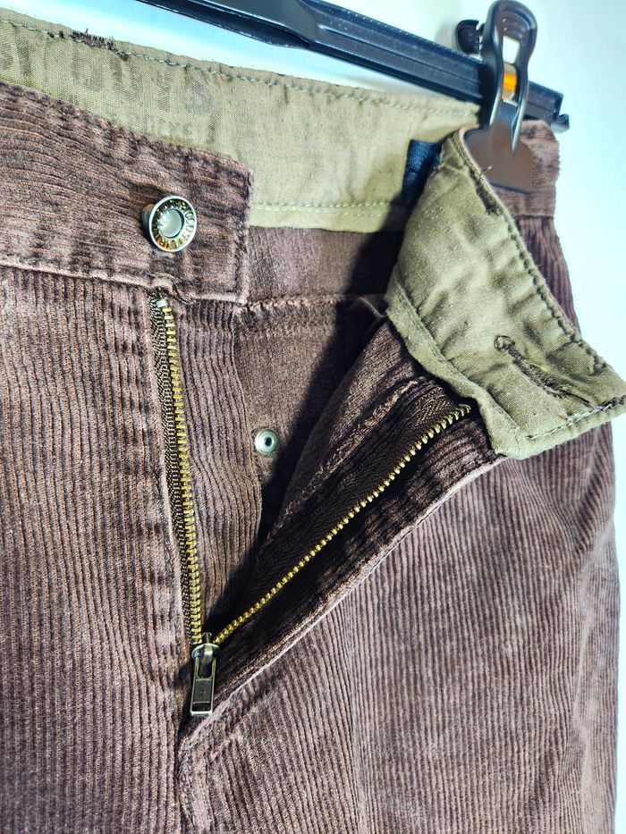 Pantalon Cyrillus en Velours Côtelé Marron - Taille 14 ans - photo numéro 2