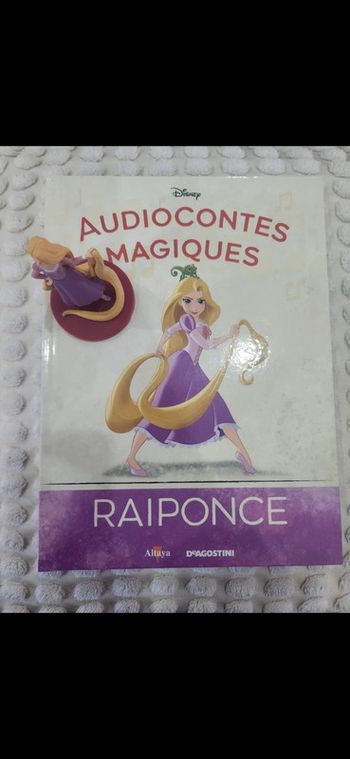 18ēme audioconte magique collection altaya deagostini livre et figurine disney audio conte