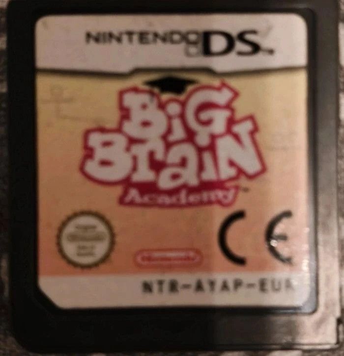 Jeu Nintendo ds Big brain