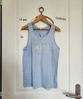 Débardeur orchestra 14 ans