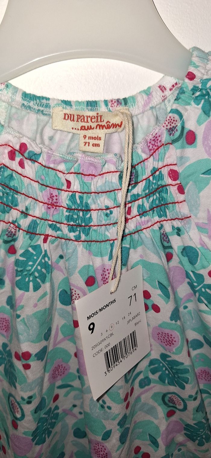 Combinaison bébé fille DPAM 9 mois - photo numéro 2
