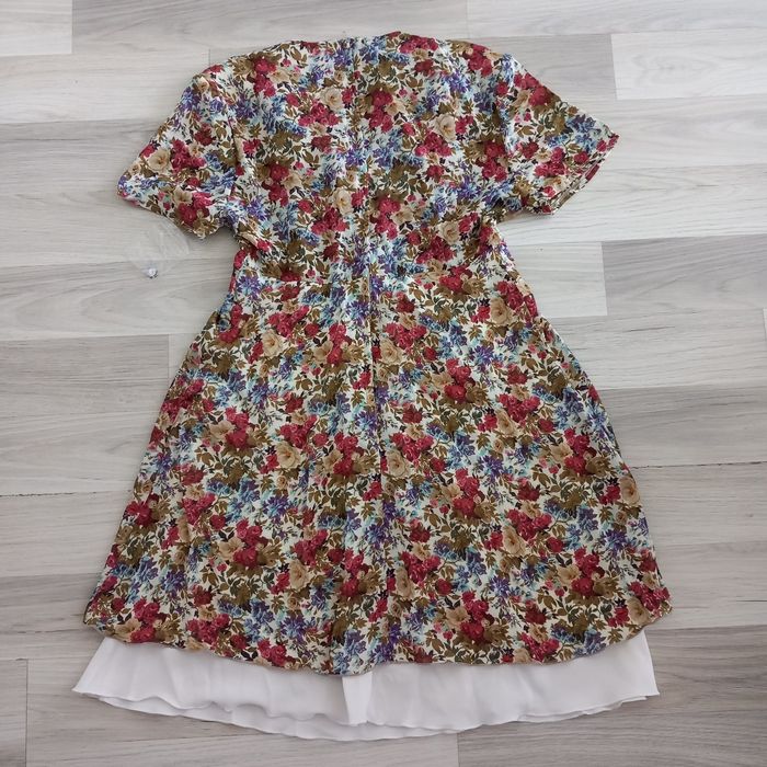 Robe longue à motifs avec doublure C&A taille 36 - photo numéro 8
