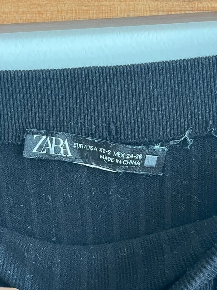 Legging fuseau noir Zara - photo numéro 4