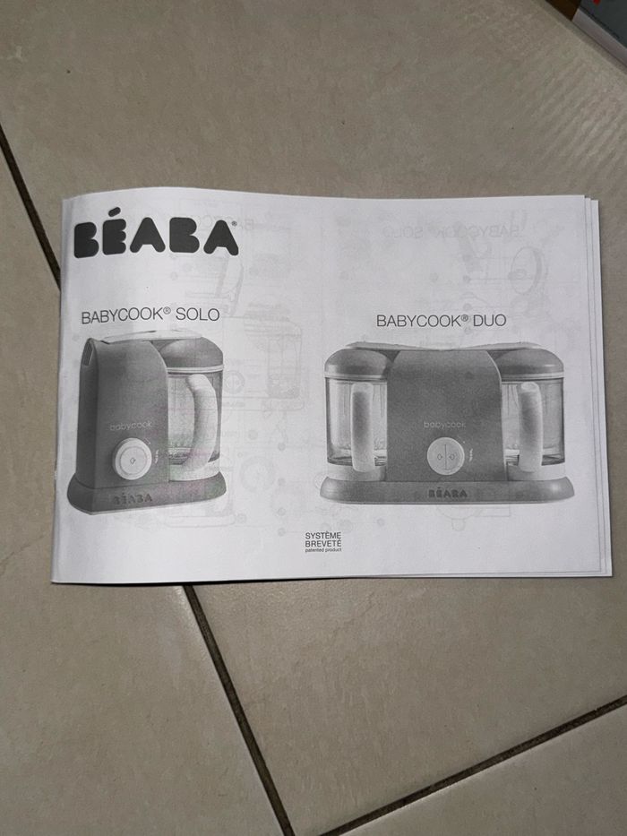 Babycook DUO Béaba – Gris – Excellent état – Très peu utilisé - photo numéro 9
