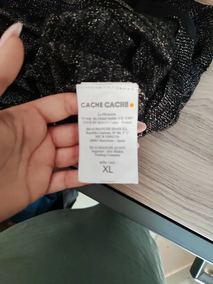 Haut fin camaieu taille xl - photo numéro 7