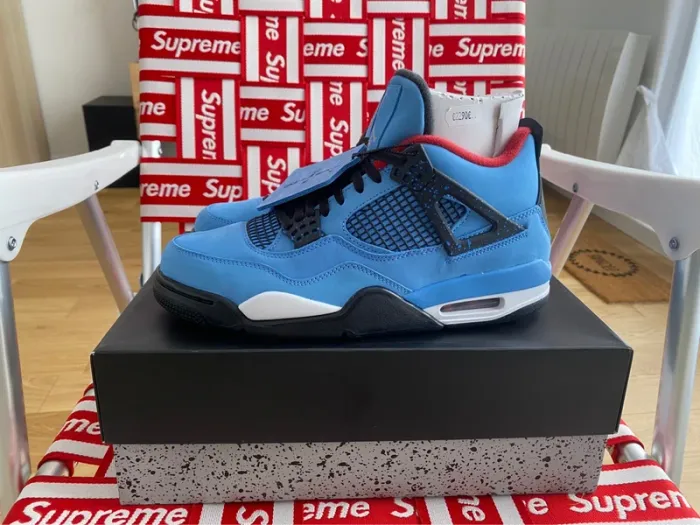 Jordan 4 Retro Travis Scott Cactus Jack - photo numéro 2