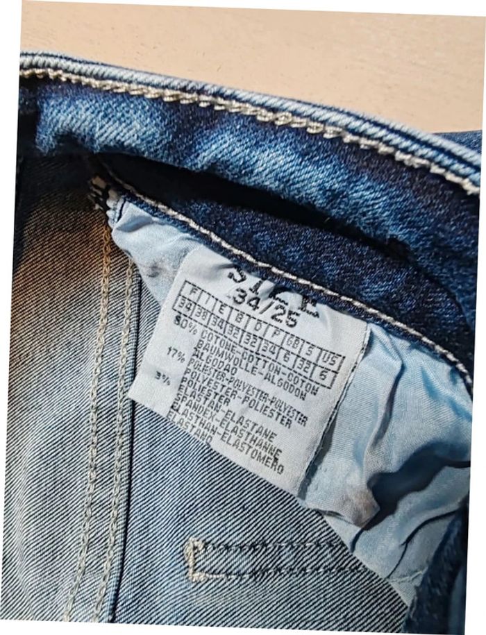 Dolce rosa jeans bleu femme taille 34 - photo numéro 6