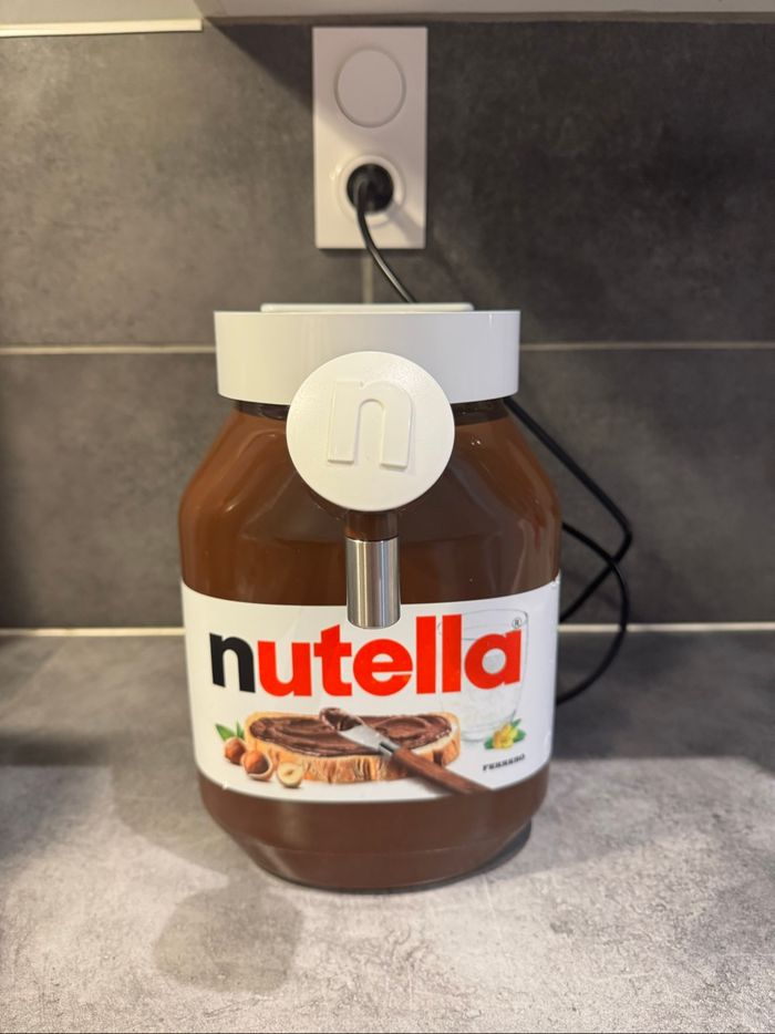 Distributeur de nutella tactile