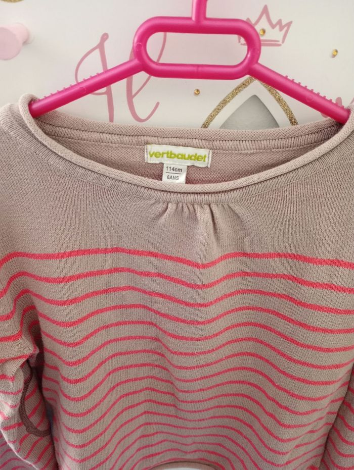 Pull fin étoile Vertbaudet - photo numéro 3