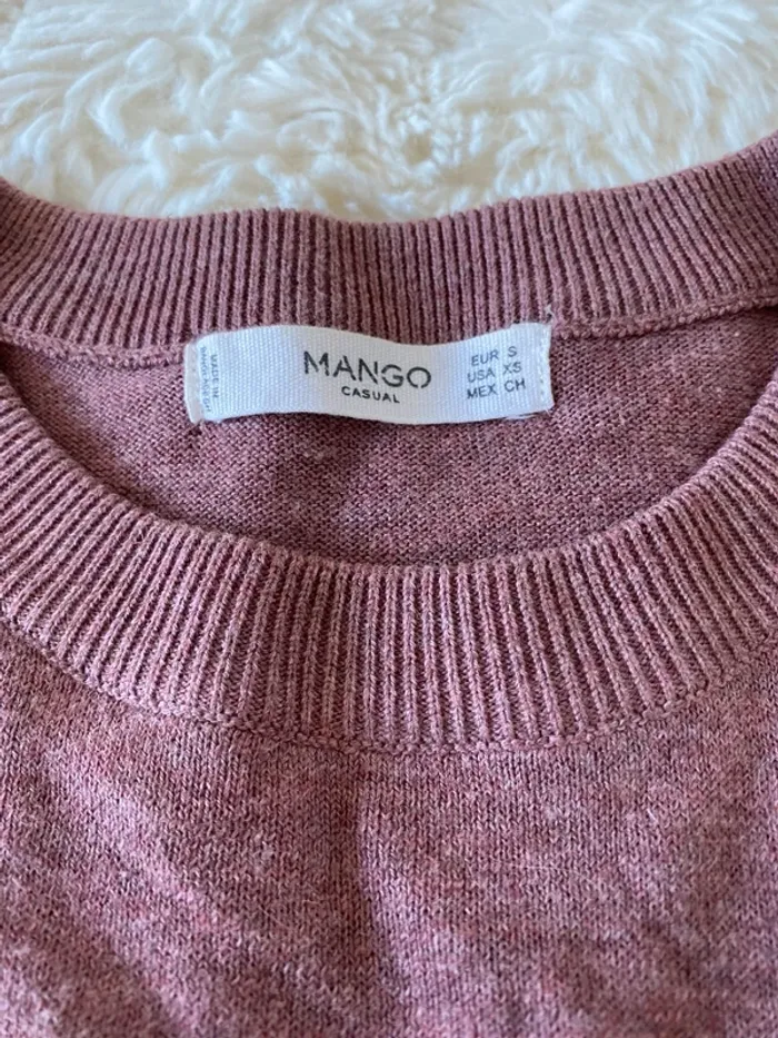 Robe pull manches longues Mango taille S - photo numéro 3