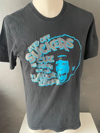 TEE shirt noir et bleu