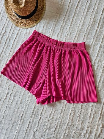 Short fuchsia jupe culotte taille 38 Kiabi