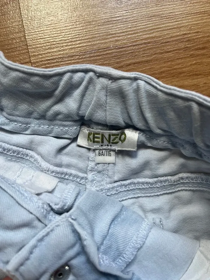 Short en jeans Kenzo 6 ans - photo numéro 3