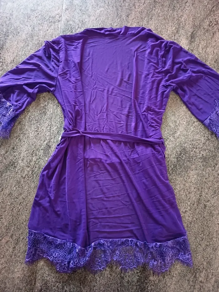 Robe de chambre sexy taille xl sans marque - photo numéro 3