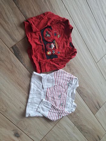 Lot 2 tee shirt manche longue