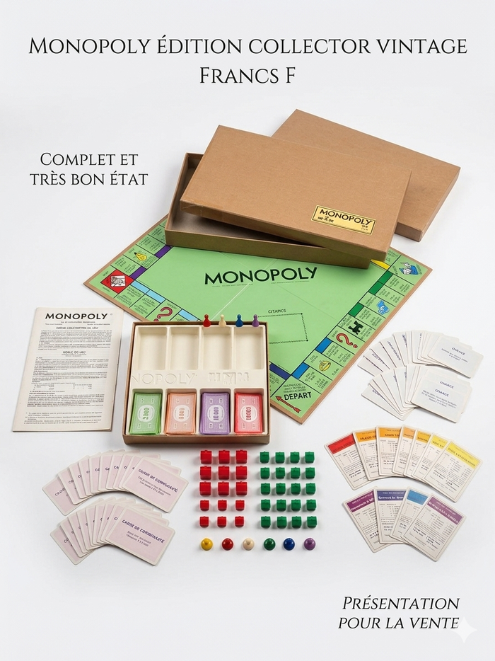 Monopoly Vintage - Édition Miro-Meccano (Années 70) - photo numéro 1