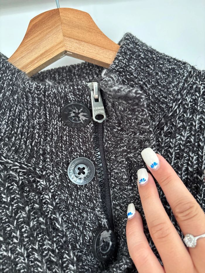 Pull gris foncé / noir Kensington taille Xl - photo numéro 4