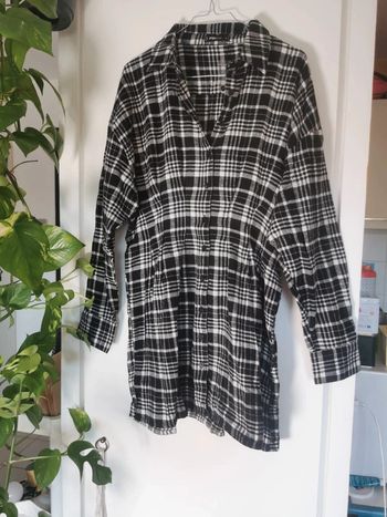 Robe chemise à carreaux FB sister