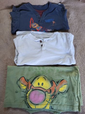 Lot T-shirts garçon 3- 4 ans