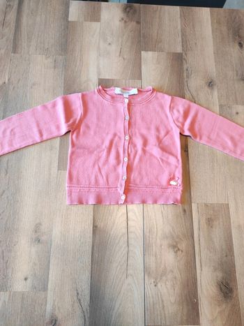 Gilet 3 ans tartine et chocolat