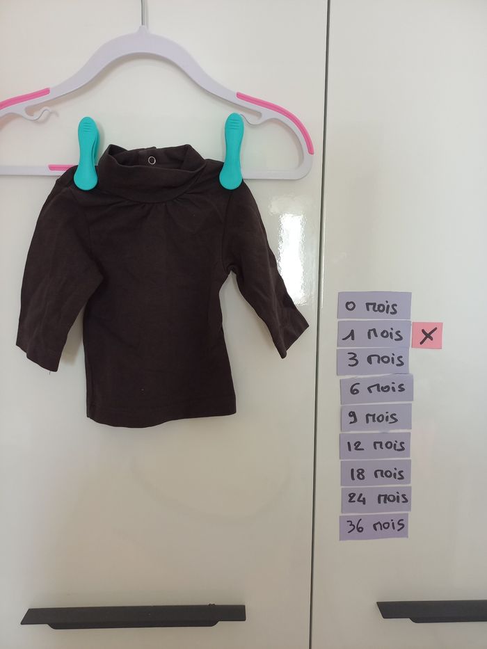 Tee-shirt LM kitchoun 1 mois