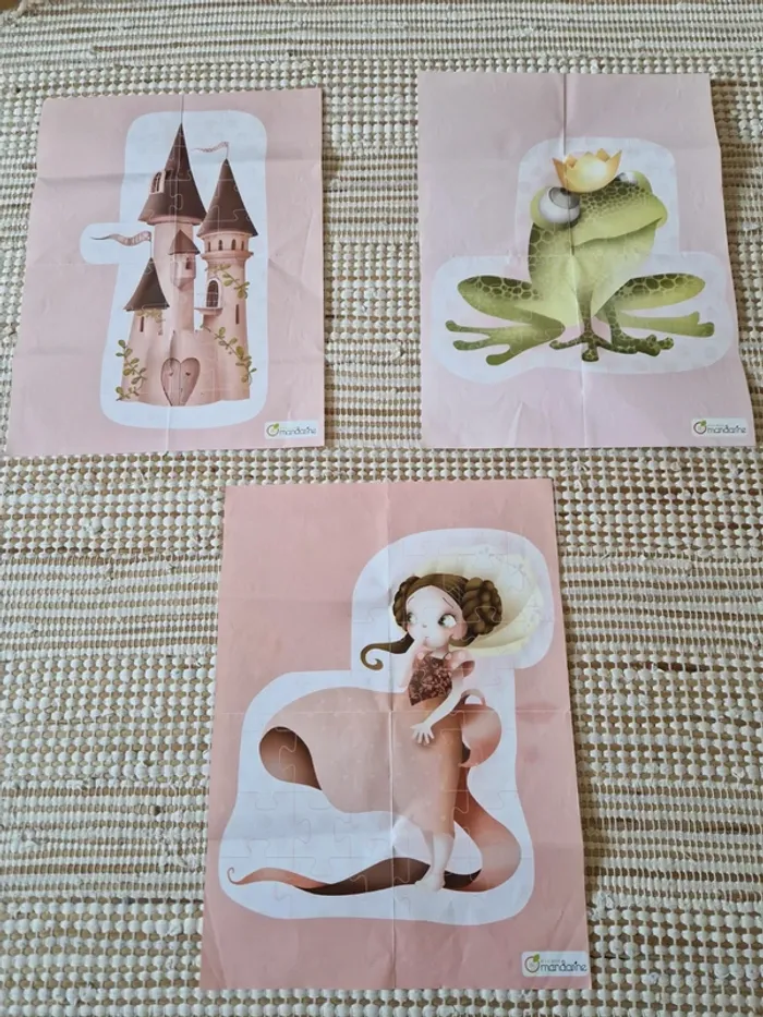 Boite 3 puzzles avenue mandarine - photo numéro 5
