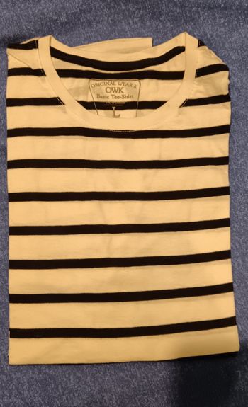 T-shirt homme marine