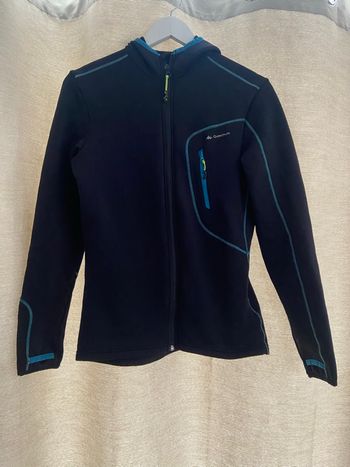 Veste noir et bleu Quechua