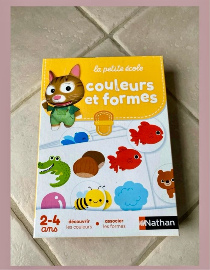 Jeu nathan couleurs et formes parfait état - photo numéro 4