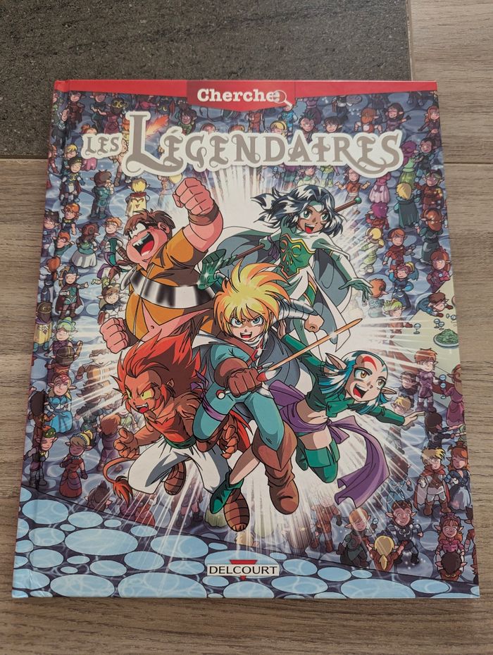 Livre cherches et trouves les légendaires
