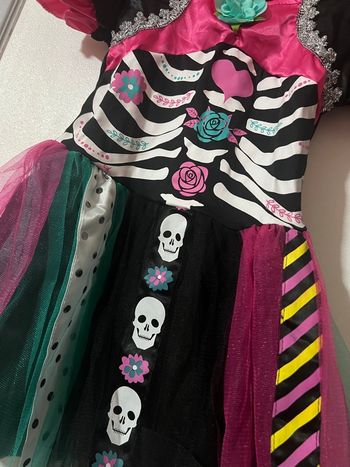 Déguisement fille squelette taille 4/6 ans Gifi très bon état 