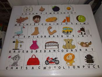 24 puzzles apprentissage lecture